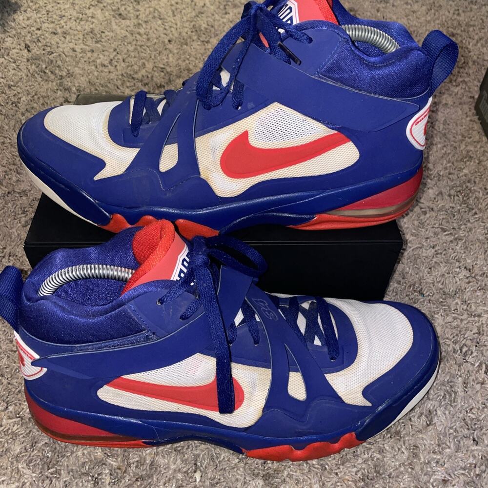 Nike Air Force Max Charles Barkley CB Hyperfused 616761-400 Men's Sz 13 EUC